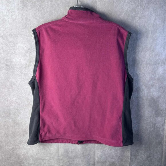 North End Womens Vest Pink Gray Large Sleeveless Embroidered John Deere XXL - Picture 4 of 8